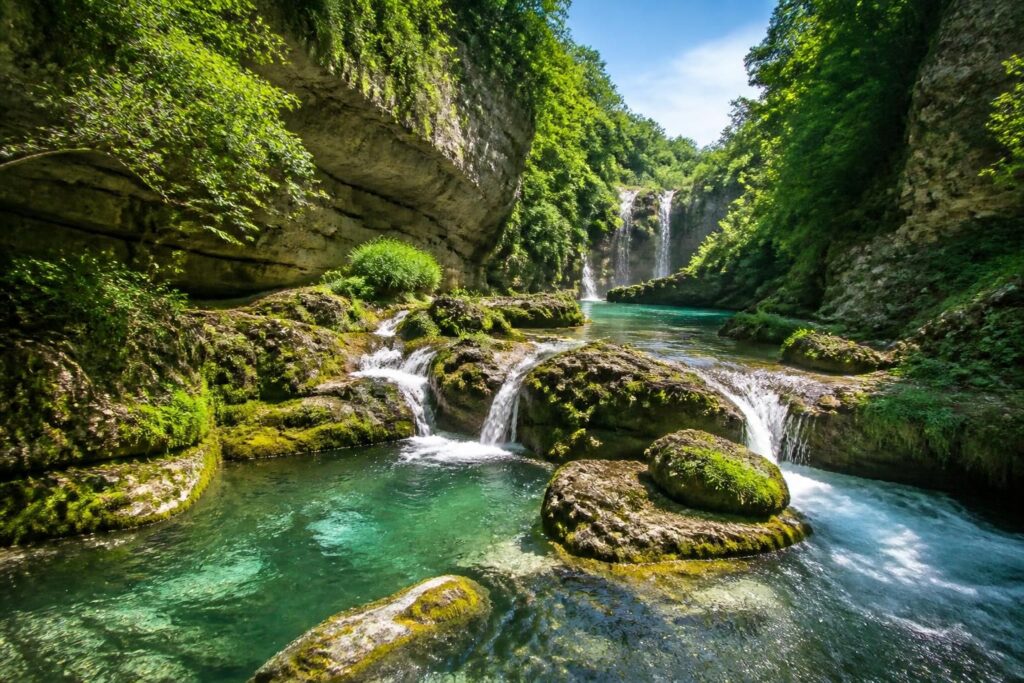 découvrez les magnifiques gorges et cascades du bugey à cerveyrieu, charabotte et le séran, des sites naturels enchanteurs idéaux pour les randonnées et les escapades en pleine nature.