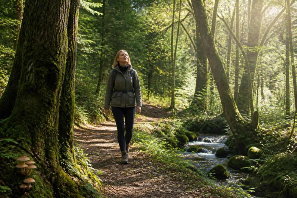 découvrez les bienfaits de la sylvothérapie en marchant en forêt dans le bugey, une expérience revitalisante pour le corps et l'esprit au cœur de la nature.
