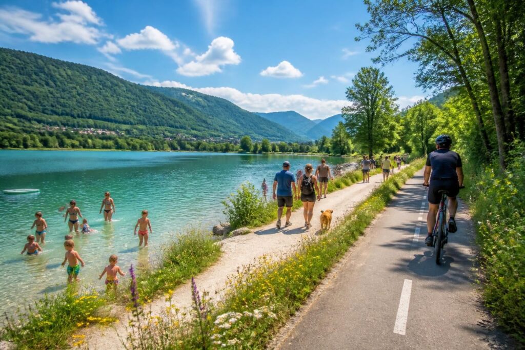 découvrez les meilleures activités autour du lac de nantua : baignade rafraîchissante, balades faciles en pleine nature et parcours à vélo adaptés à tous les niveaux pour profiter pleinement de ce cadre idyllique.