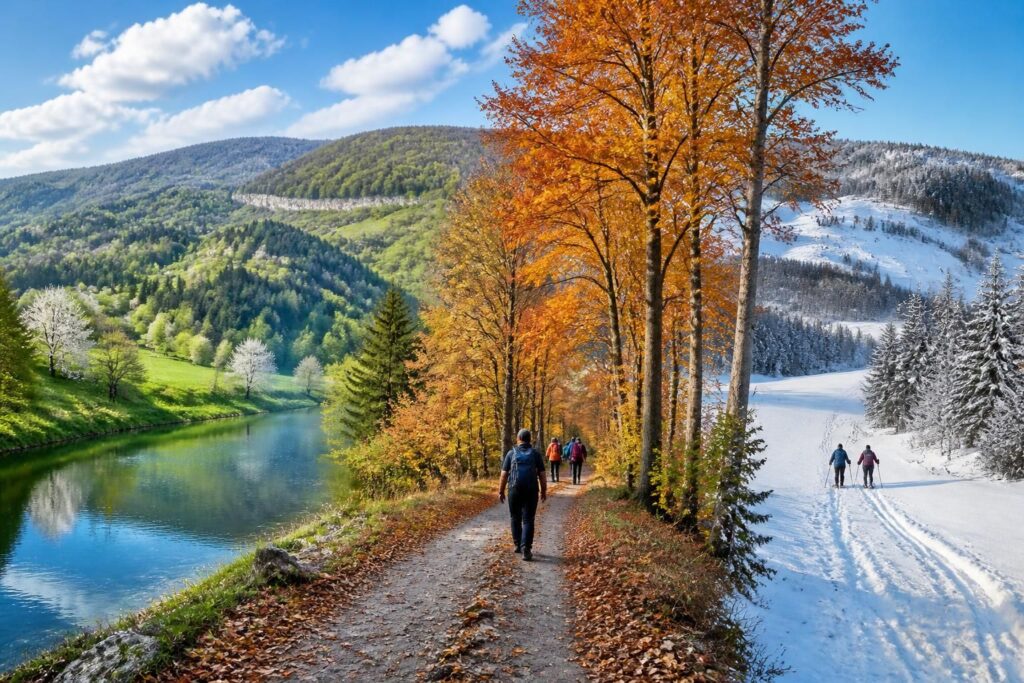 découvrez toutes les activités et sites incontournables dans le bugey avec notre guide complet, du haut-bugey au plateau de retord, pour profiter pleinement de chaque saison.